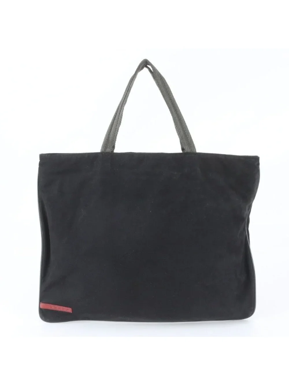 Prada Sports Tote Bag Shoulder Hand Black
